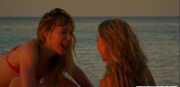  VIXEN Stunning blonde besties have steamy lesbian vacation